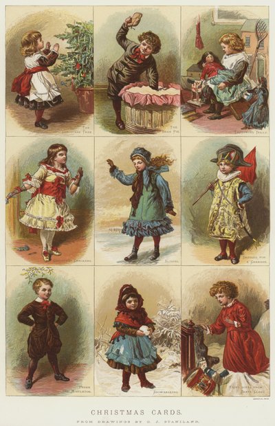 Christmas Cards by Charles J. Staniland